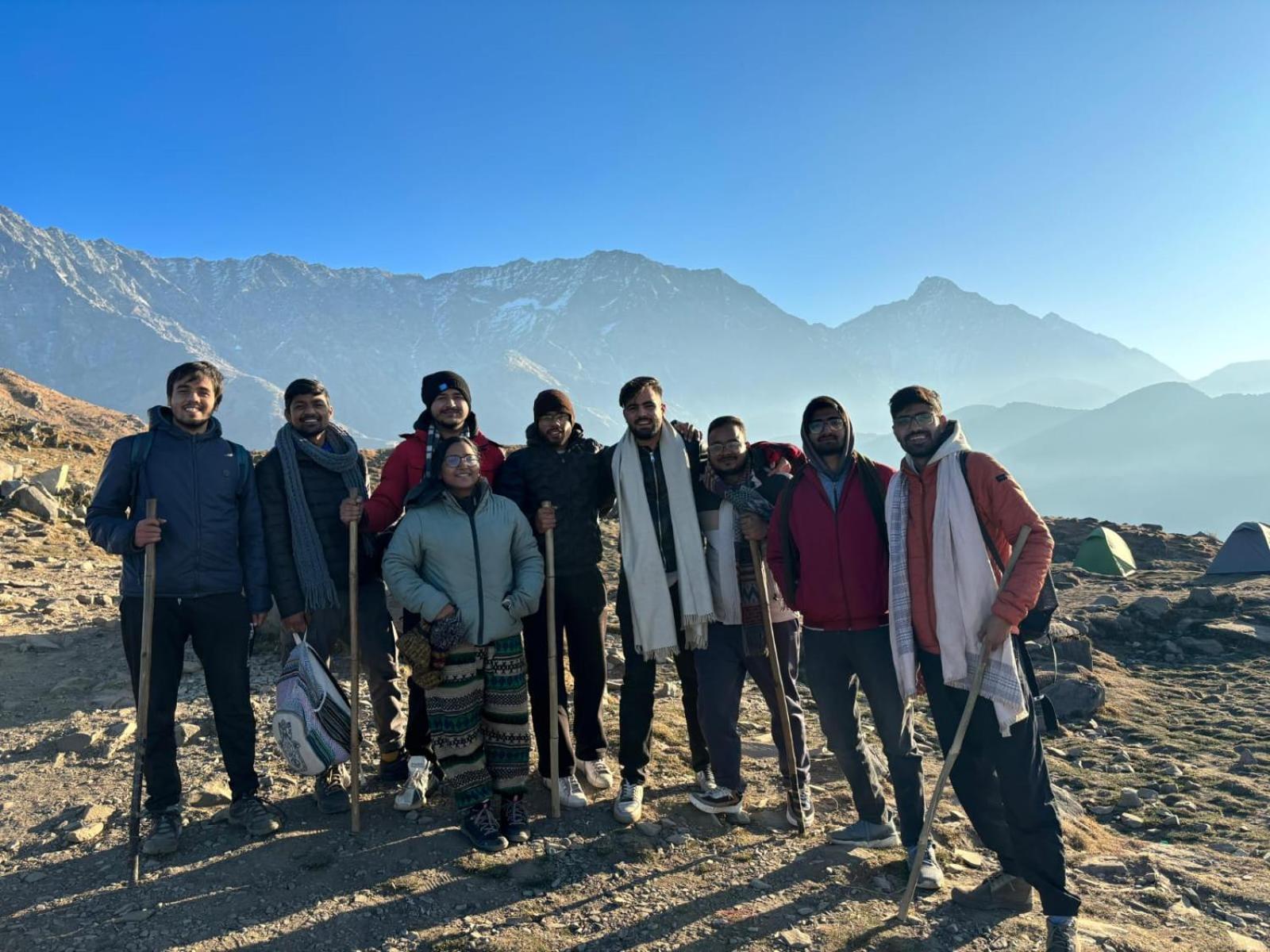 Triund Trek Hotel Dharamshala Bagian luar foto