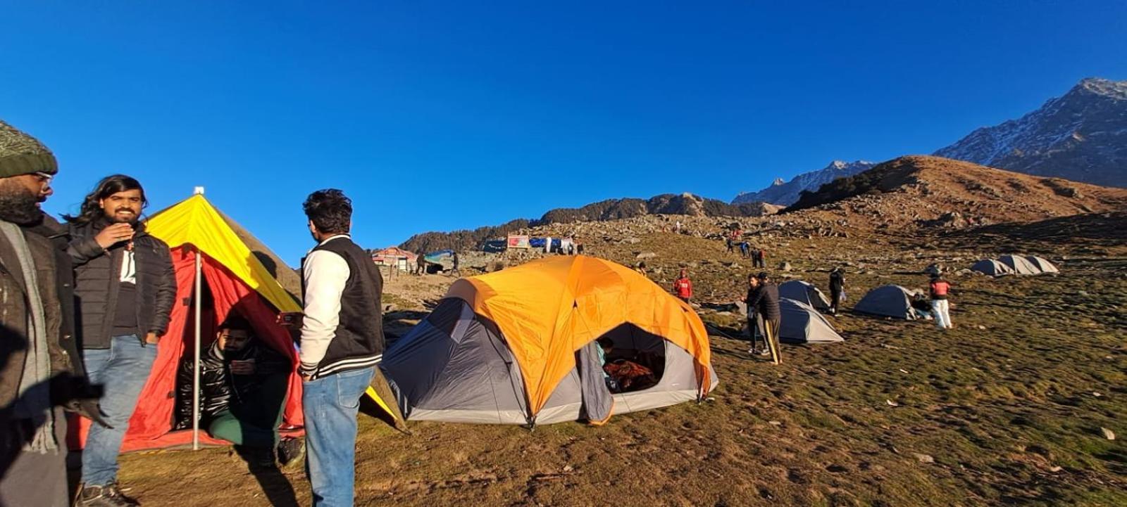 Triund Trek Hotel Dharamshala Bagian luar foto