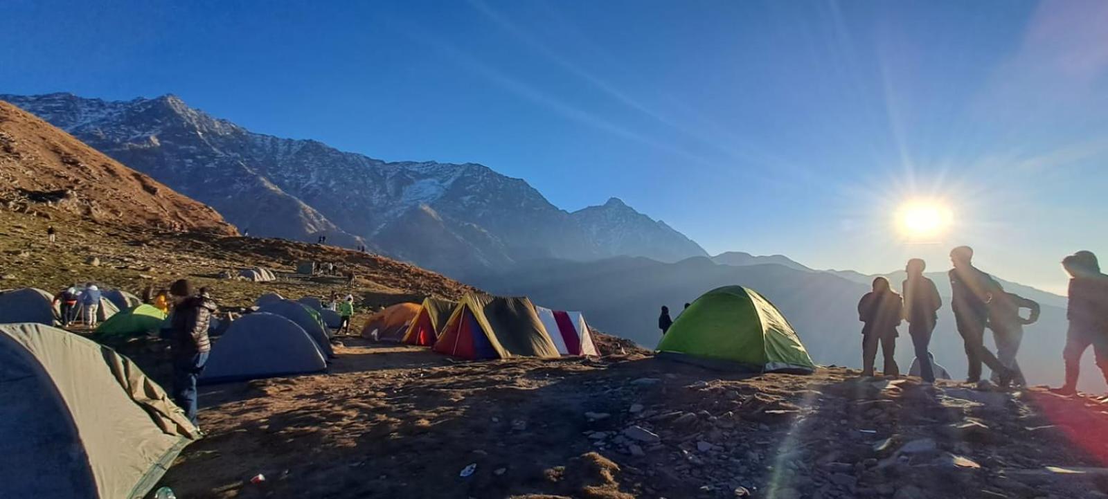 Triund Trek Hotel Dharamshala Bagian luar foto